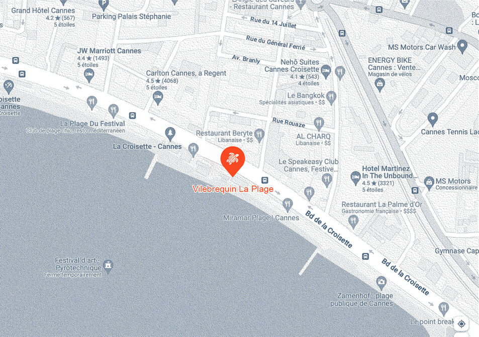 Vilebrequin La Plage - maps